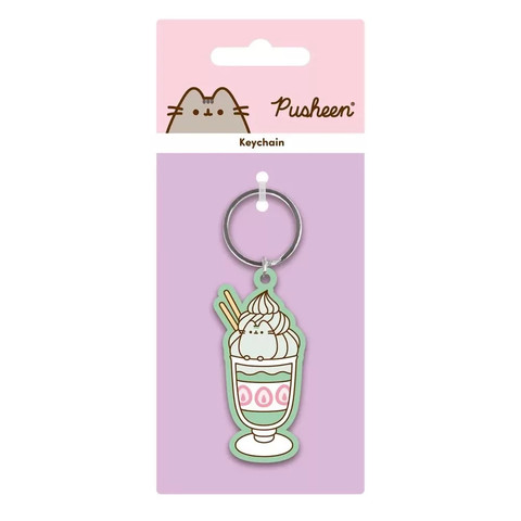 Pyramid PUSHEEN (STRAWBERRY) kulcstartó