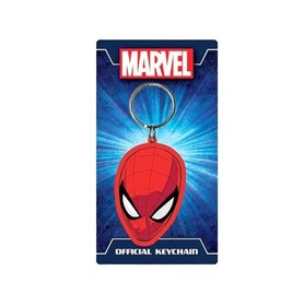 MARVEL  (SPIDERMAN HEAD) PVC KEYCHAIN