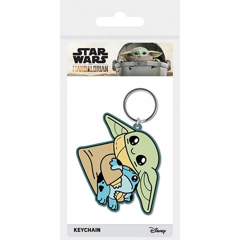Pyramid THE MANDALORIAN (GROGU'S LITTLE FRIEND) PVC kulcstartó 