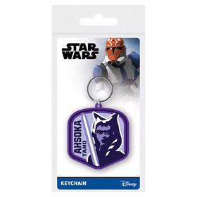 AHSOKA PVC KEYCHAIN