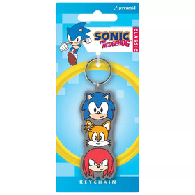 Pyramid SONIC THE HEDGEHOG (TRIO STACK) kulcstartó