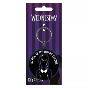 Pyramid WEDNESDAY (ACCIDENTS HAPPEN) PVC kulcstartó 