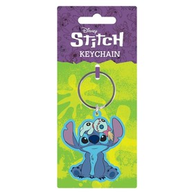 LILO & STITCH (STITCH & SCRUMP) PVC kulcstartó