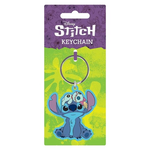 LILO & STITCH (STITCH & SCRUMP) PVC kulcstartó