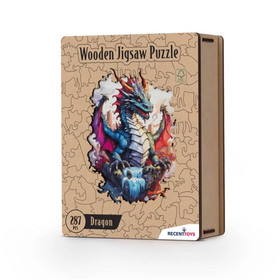 Recent Toys Jigsaw Puzzle - Sárkányok fa kirakó 