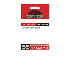 Mini European Card Sleeves (44x68mm) -55 Pack, 100 Microns