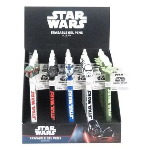 STAR WARS (CHARACTERS) ERASABLE INK GEL PENS CDUX30