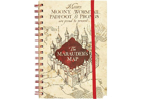 Harry Potter (The Marauders map) A/5 jegyzetfüzet