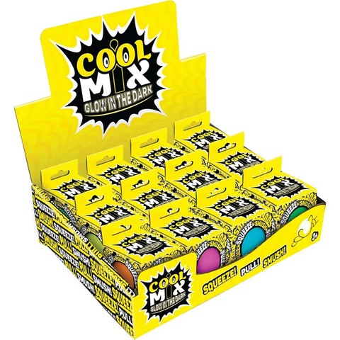 Cool Mix Glow in the Dark ball - 6 cm