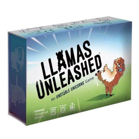 Llamas Unleashed angol nyelvű társasjáték