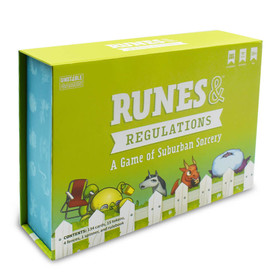 Runes & Regulations angol nyelvű társasjáték