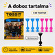Tossit Starter Pack – Pink, Kék | Szilikon Tapadókorongos Darts Játék 2 Főre | 7 Játékmód 