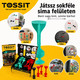 Tossit Starter Pack – Piros, Türkiz | Szilikon Tapadókorongos Darts Játék 2 Főre | 7 Játékmód 