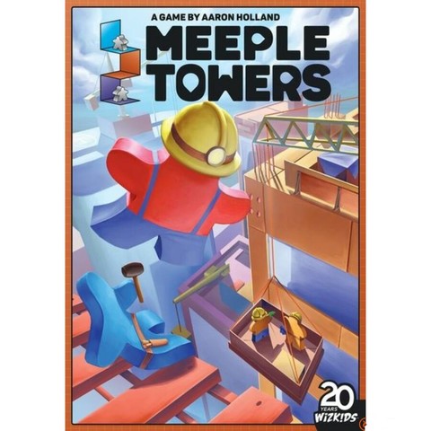Meeple Towers társasjáték ,angol nyelvű