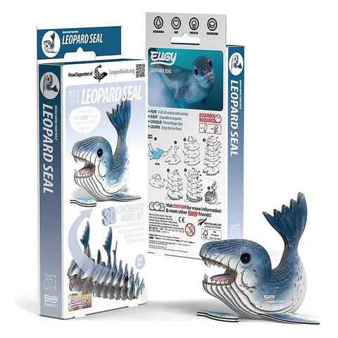 EUGY Leopard Seal 3D puzzle