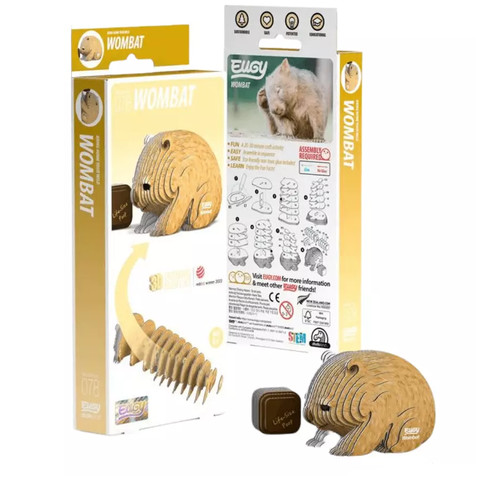 EUGY Wombat 3D puzzle