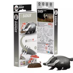 EUGY Badger 3D puzzle