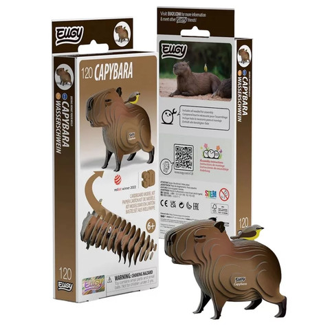 EUGY Kapibara 3D puzzle 