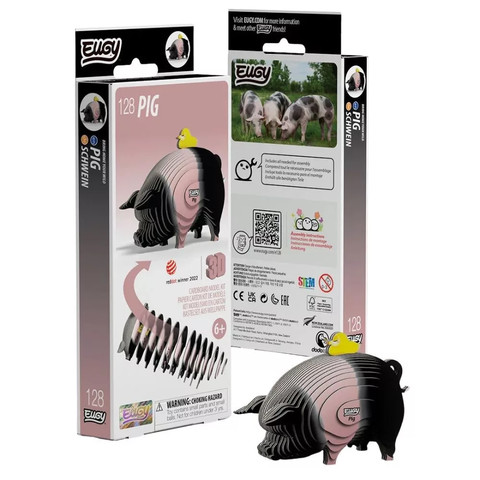 EUGY Disznó 3D puzzle 