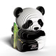 EUGY Óriás Panda 3D puzzle
