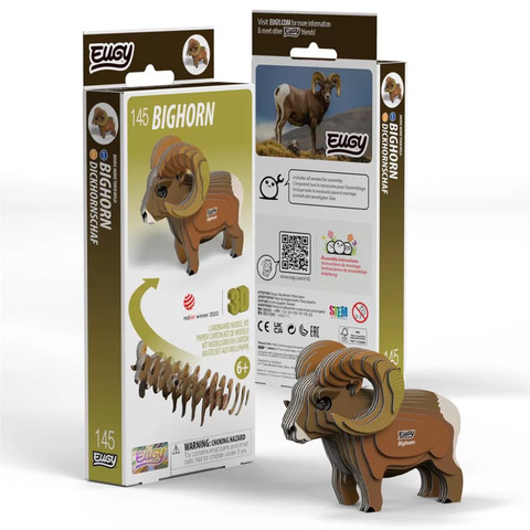 EUGY Vastagszarvú Juh 3D puzzle