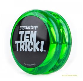 YoYoFactory Ten Trick yo-yo, zöld/fekete