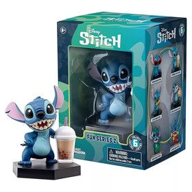 YuMe Stitch Hero Box Window Box Fun Series 2 Stitch with Bubble Tea