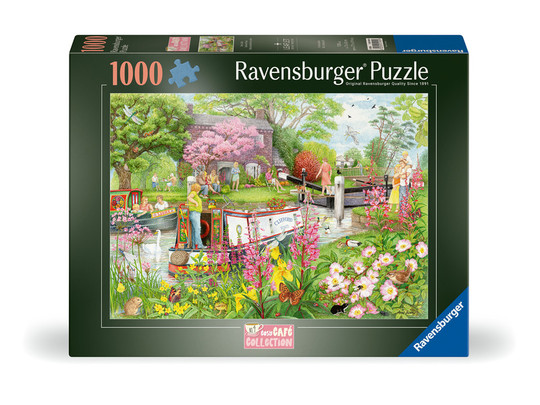 Puzzle 1000 db - Parti kávézó