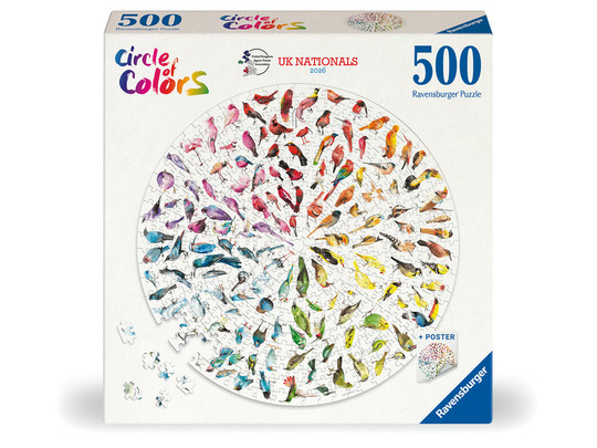Puzzle 500 db kör - Madarak