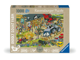 Puzzle 1000 db - Diddly squat farm