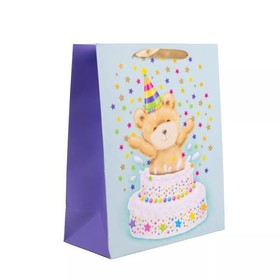 Papírtasak maci tortában 18*23