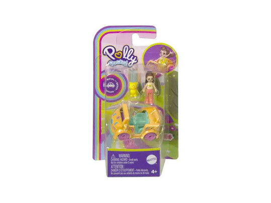 Polly pocket autós szett