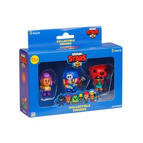 Brawl Stars 3db-os figura dobozban s1