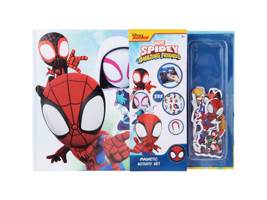 Mágneses foglalkoztatókönyv, Spidey