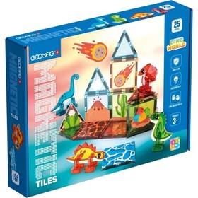 Geomag Magnetic Tiles Dino világ