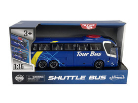 Kormányozható busz, zenél, világít