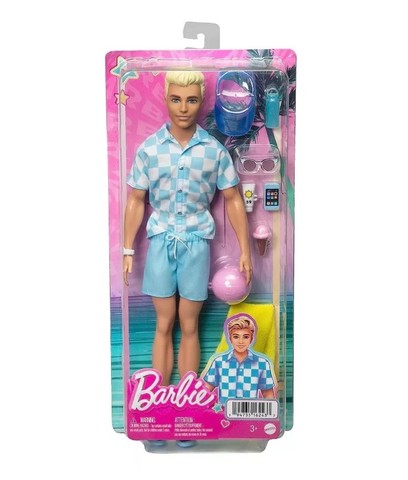 Barbie mozifilm - beach Ken baba