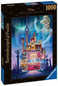 Puzzle 100 db - Disney kastély Hamupipõke