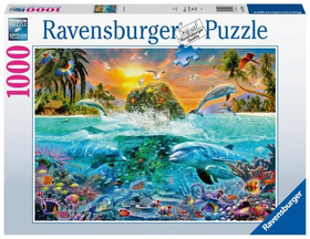 Puzzle 1000 db - Vízalatti sziget