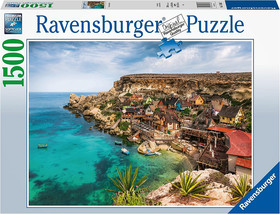 Puzzle 1500 db - Popeye falu, Málta