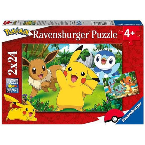 Puzzle 2x24 db - Pokemon