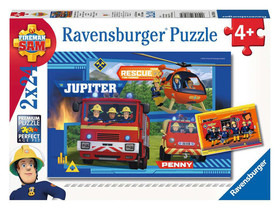 Puzzle 2x24 db - Tûzoltó Sam