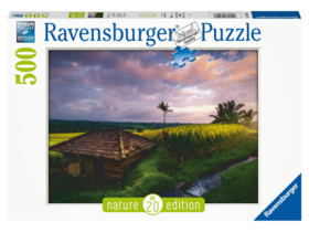Puzzle 500 db - Rizsföld Balin