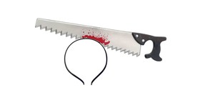 Halloween - véres kés a fejben