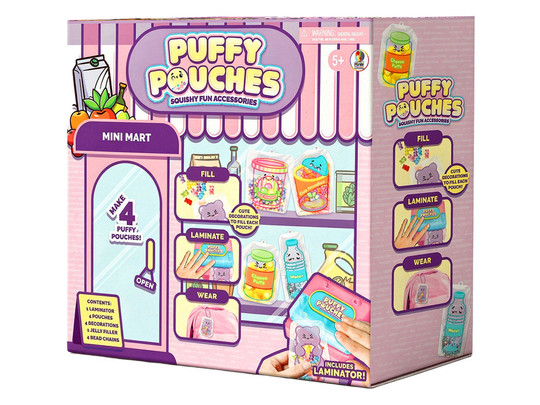 Puffy Pouches Pufi charm design szett kisbolt