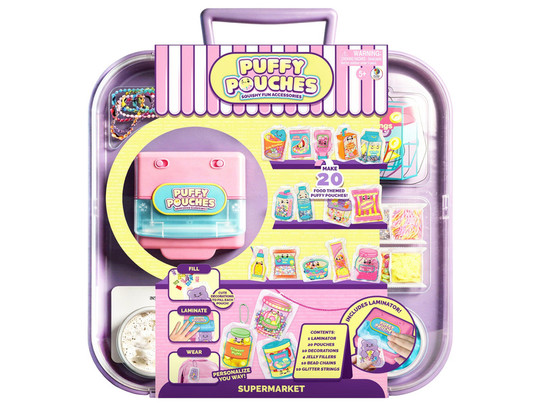 Puffy Pouches Pufi charm design szett szupermarke