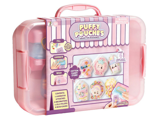 Puffy Pouches Pufi charm design szett vattacukor