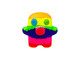Fuggler squeezables figura tasakban 1 db s3