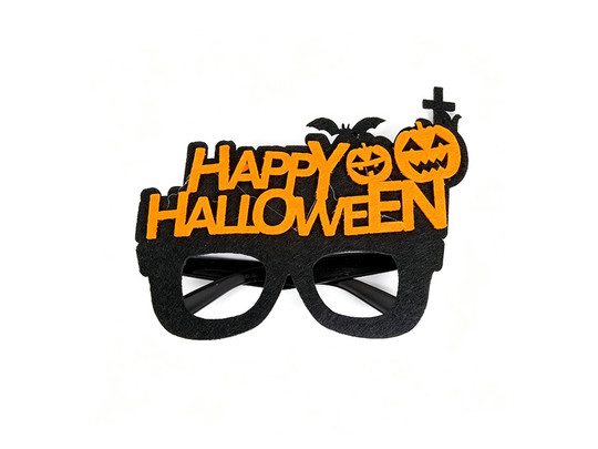 Halloweeni Happy Halloween szemüveg