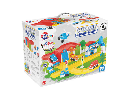Parkolóház, rendõrörs